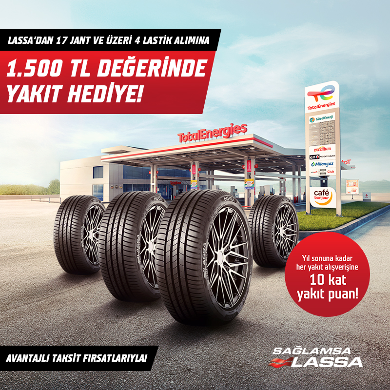Lassa'dan 1.500 TL Değerinde Yakıt Hediye!