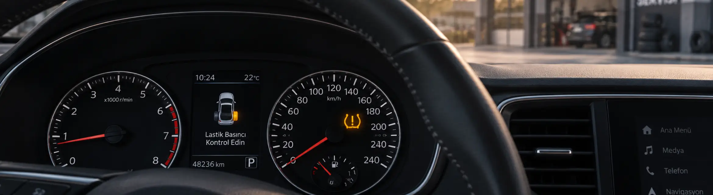 TPMS Işığı Nasıl Söner? Lastik Basıncı Sıfırlama Rehberi